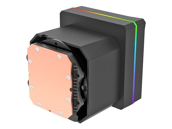 Thermaltake TH240 V3 ARGB, Alt-i-ett væskekjøler, 12 cm, 500 RPM, 2500 RPM, Svart
