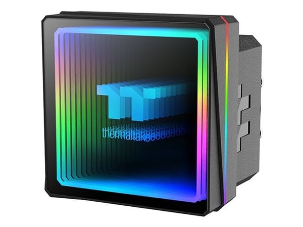 Thermaltake TH360 V3 ARGB, Alt-i-ett væskekjøler, 12 cm, 500 RPM, 2500 RPM, Svart