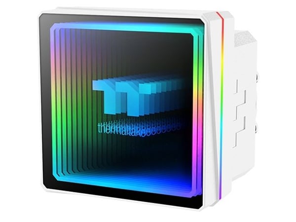 Thermaltake TH240 V3 ARGB, Alt-i-ett væskekjøler, 12 cm, 500 RPM, 2500 RPM, Hvit