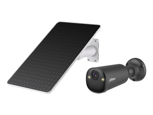 Dahua Technology KIT/BF4CA-0210B/M0508, IP-sikkerhetskamera, Utendørs, Trådløs, Vegg, Svart, Kule (form)