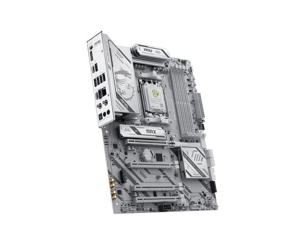 MSI MAG B850 GAMING PLUS MAX WIFI - Hovedkort - ATX - Socket AM5 - AMD B850 Chipset - USB-C 3.2 Gen2, USB 3.2 Gen 1, USB 3.2 Gen 2 - 5 Gigabit Ethe...