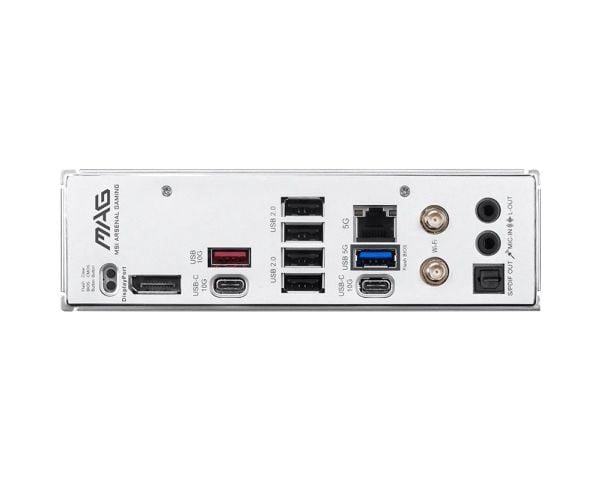 MSI MAG B850 GAMING PLUS MAX WIFI - Hovedkort - ATX - Socket AM5 - AMD B850 Chipset - USB-C 3.2 Gen2, USB 3.2 Gen 1, USB 3.2 Gen 2 - 5 Gigabit Ethe...