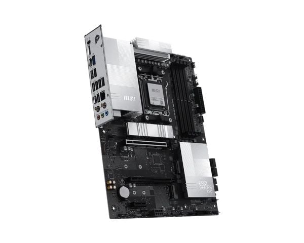 MSI PRO X870E-S EVO WIFI - Hovedkort - ATX - Socket AM5 - AMD X870E Chipset - USB-C 3.2 Gen 2x2, USB-C 3.2 Gen2, USB 3.2 Gen 2, USB 3.2 Gen 1, USB4...