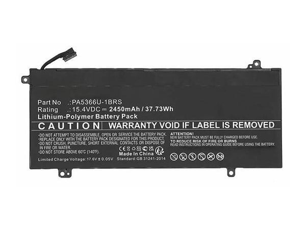 CoreParts - Batteri til bærbar PC - 15,4 V - litiumpolymer - 2450 mAh - 37.73 Wh - svart