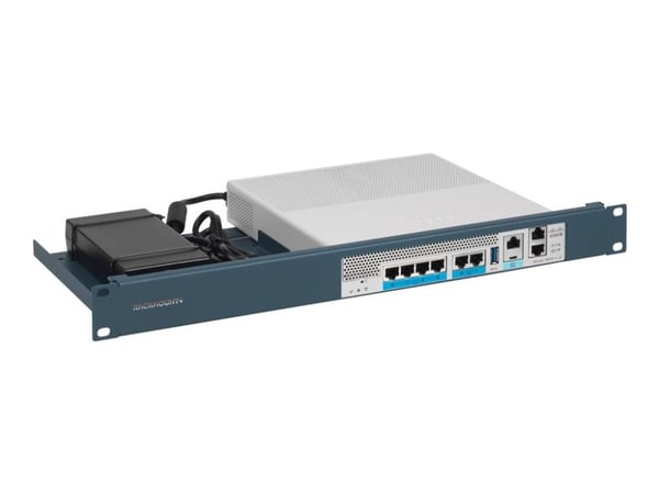 Rackmount.IT CISRACK RM-CI-T16 - Monteringssett for nettverksenhet - rackmonterbar - metallic blå - 1U - 19" - for Cisco Catalyst 9800-L Wireless C...