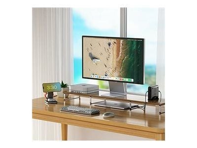 Satechi SM1, Tenkeyless (80 - 87%), USB + Bluetooth, mekaaninen, QWERTY, harmaa, valkoinen