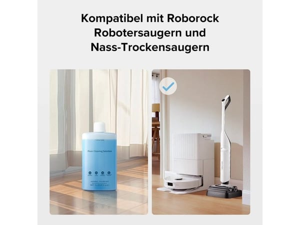 Roborock 6970995788198, Rengjøringsløsning, Robotstøvsuger, Blå, 1000 ml, Boks, 1 stykker