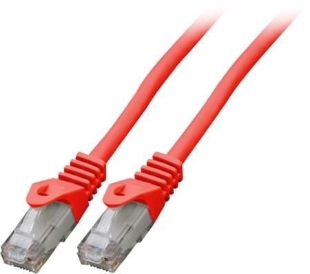 EFB-Elektronik RJ45 patchkabel Kat.6 U/UTP LSZH CCA rød 3m Produsent: EFB Elektronik (K8104RT.3)