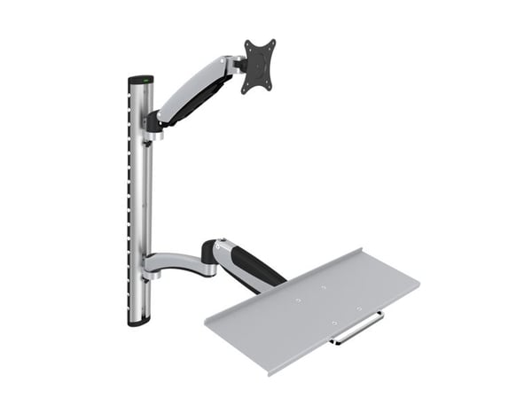 EFB Techly veggmontering for 38,1 cm 15 tommer - 68,58 cm 27 tommer tastaturbrett og arm