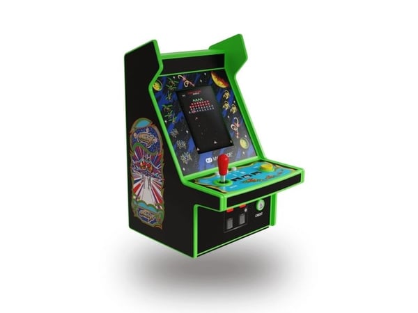 My Arcade GALAGA Micro Player Pro, Flerfarget, Hjem-knapp, Startknapp, 6,98 cm (2.75"), 3,5 mm, USB/batteri, AA