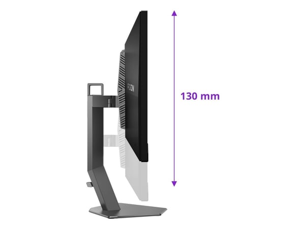 AOC AG276QSG2/96, 68,6 cm (27"), 2560 x 1440 piksler, 1 ms, Svart, Grå