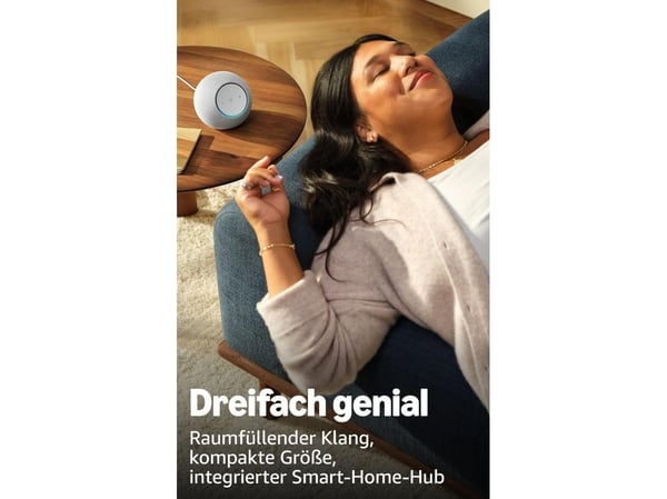Amazon Echo Dot Max - Smarthøyttaler - Wi-Fi 6, Bluetooth - Appstyrt - toveis - ametyst
