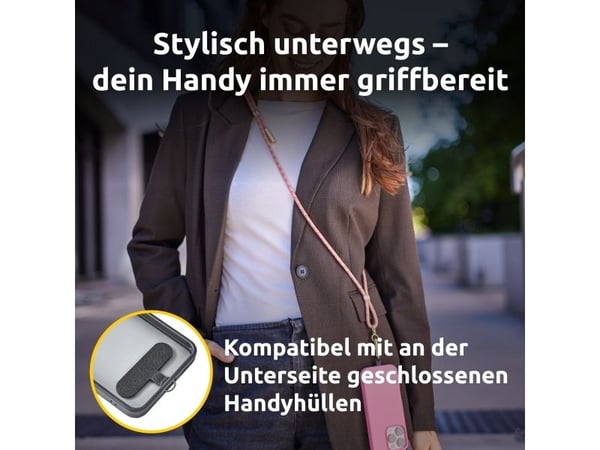 Intenso mobilkjede som lade- + datakabel USB-C opp til 1,65m neon mix, 1,65 m, USB C, USB C, Flerfarvet