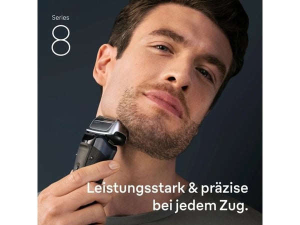 Braun Series 8 83 M, Barberingshode, 1 hoder, Svart, Rustfritt stål, 18 måned(er), Braun, Series 8