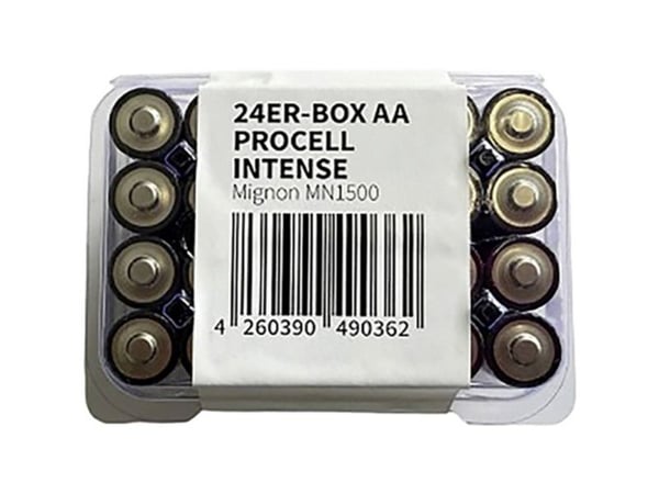 PROCELL AA-batteri Mingon LR6 Alkali-mangan 2850 mAh 1,5 V 24 stk