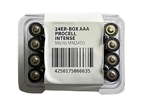 Procell AAA-batteri Micro LR03 alkalisk-mangan 1100 mAh 1,5 V 24 stk