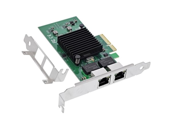 InLine 51125B, Intern, Koblet med ledninger (ikke trådløs), PCI Express, Ethernet, 1000 Mbit/s