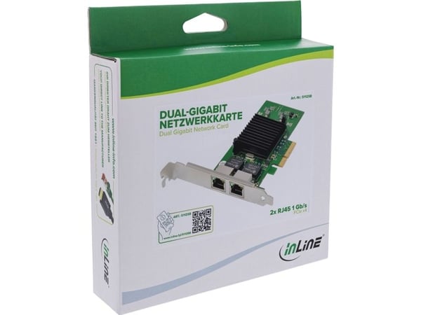 InLine 51125B, Sisäinen, Langallinen, PCI Express, Ethernet, 1000 Mbit/s