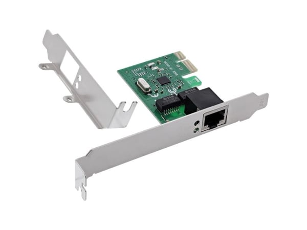 InLine 51127F, Intern, Koblet med ledninger (ikke trådløs), PCI Express, Ethernet, 1000 Mbit/s