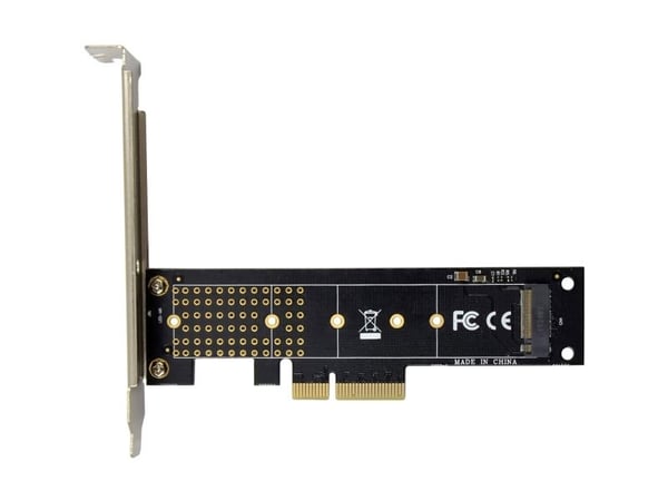 InLine 76619I, PCIe, M.2, Hankjønn, PCIe 3.0, -40 - 85 °C, -40 - 85 °C