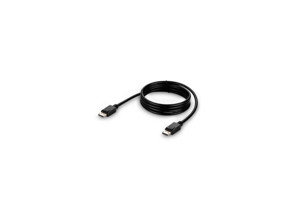 Belkin KVM Video Cable - DisplayPort-kabel - TAA-samsvar - DisplayPort (hann) til DisplayPort (hann) - 1.83 m - passiv, 4K-støtte - svart