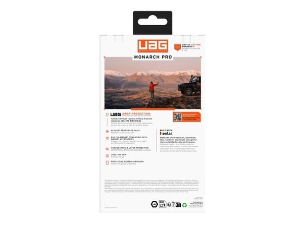 Urban Armor Gear UAG S26 Edge Monarch Pro Kevlar Black