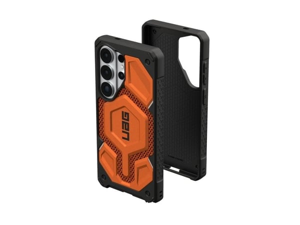 Urban Armor Gear Monarch Pro, Hårt fodral, Samsung, Galaxy S26 Ultra, 17,5 cm (6.9"), Svart, Orange