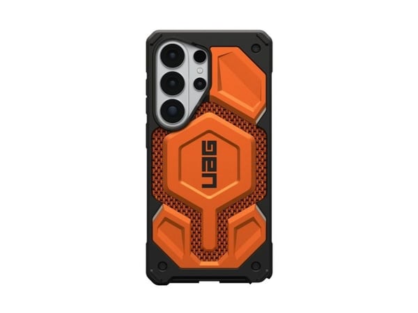 Urban Armor Gear Monarch Pro, Hårt fodral, Samsung, Galaxy S26 Ultra, 17,5 cm (6.9"), Svart, Orange