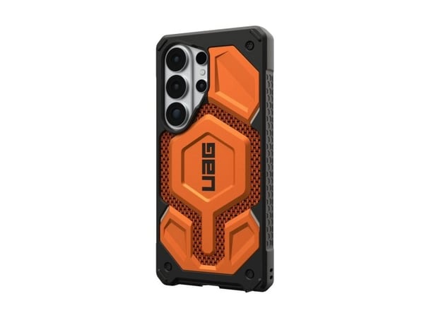 Urban Armor Gear Monarch Pro, Hårt fodral, Samsung, Galaxy S26 Ultra, 17,5 cm (6.9"), Svart, Orange
