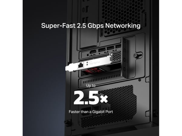 Mercusys MA310E, Intern, Koblet med ledninger (ikke trådløs), 2500 Mbit/s