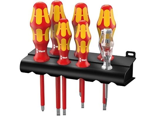 Wera Kraftform Plus - Series 100 VDE 160 i/165 i - Skrutrekkersett - 7 deler - inn bakke