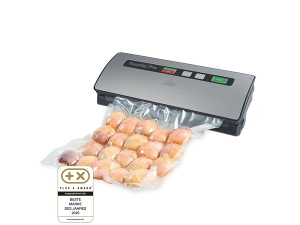Solis Easy Vac Pro 569, Svart, Sølv, 800 mbar, 120 W, 1,45 kg, 365 x 142 x 70 mm, 10 mm