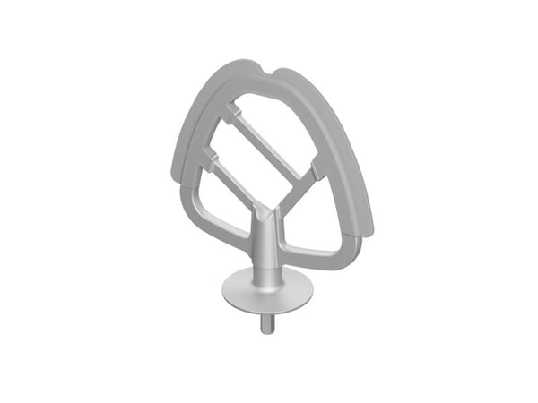 Electrolux E6KM1-4OWT, Elektrisk visp, Hvit, Elte, Miksing, Visping, 1,2 m, 6 l, Rotasjon