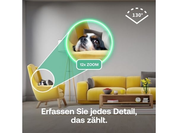 Arlo Essential - Nettverksovervåkingskamera - innendørs - farge (Dag og natt) - lyd - trådløs - Wi-Fi (en pakke 3)