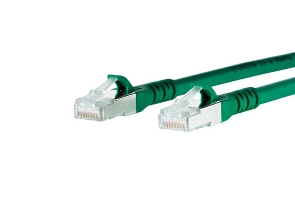 METZ CONNECT 1308451055-E, 1 m, Cat6a, S/FTP (S-STP), RJ-45, RJ-45, Grønn