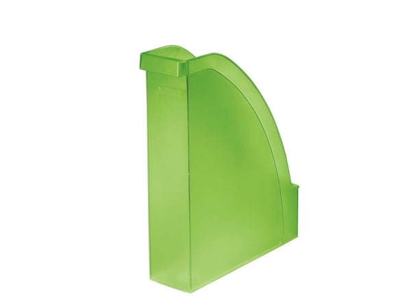 LEITZ stiftemappe Plus DIN A4 polystyren grønn frost (med gripefordypning) høy forside - 1 stk (2476-00-56) LEITZ stiftemappe Plus DIN A4 polystyren grønn frost (med gripefordypning) høy forside - 1 stk (2476-00-56)