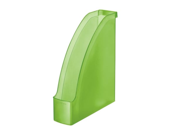 LEITZ stiftemappe Plus DIN A4 polystyren grønn frost (med gripefordypning) høy forside - 1 stk (2476-00-56)