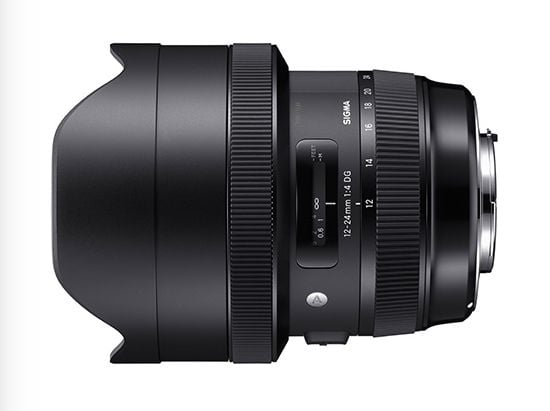 Sigma Art - Vidvinkel zoom objektiv - 12 mm - 24 mm - f/4.0 DG HSM - Canon EF