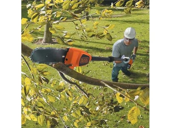 Black & Decker GPC1820L20, 3,8 m/s, 20 cm, 3,8 m/s ², 85 dB, Svart, Orange, Batteri