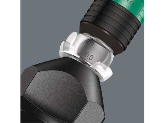 Wera 7400 Kraft form, 10,5 cm, Svart, Grønn
