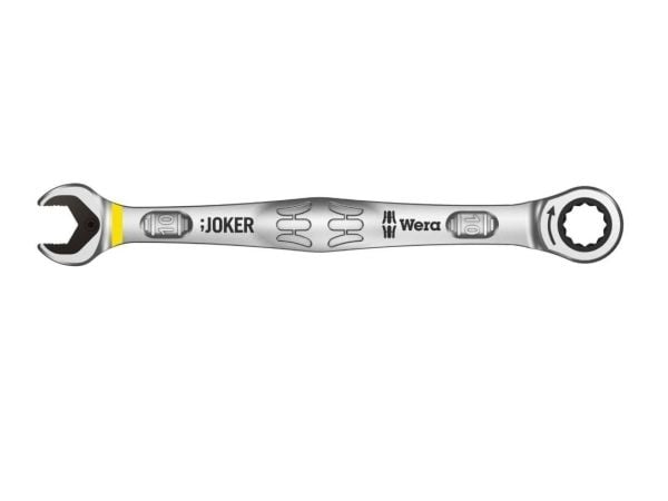 Wera Joker, 10 mm, Rustfritt stål, Krom-molybdenstål, Krom, Matt, Tyskland