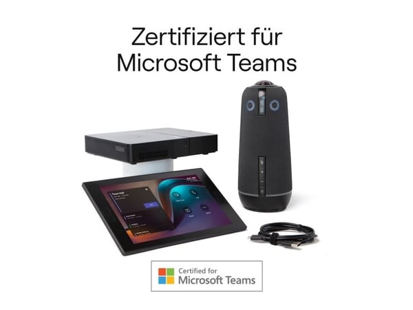 Owl Labs Microsoft Teams Rooms Bundle, Gruppevideokonferansesystem, CMOS, 4K Ultra HD, 30 fps, Windows 11 IoT Enterprise GAC, Kull