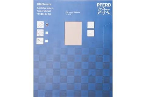 PFERD Paper-backed abrasive sheets ECO-AC, 50 stykker, P800