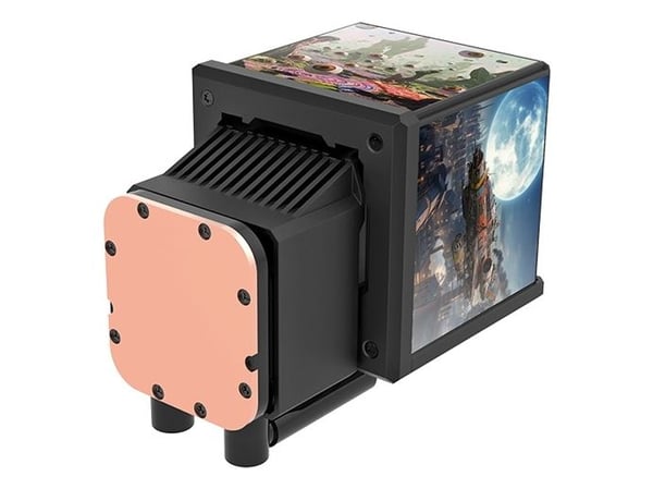 Näytönohjain K Thermaltake MINECUBE 360 Ultra AIO ARGB Tuuletin musta
