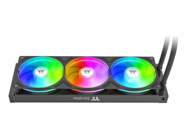 Thermaltake TH360-S V3 ARGB, Alt-i-ett væskekjøler, 12 cm, 500 RPM, 2500 RPM, Svart