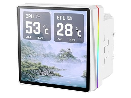 Vaizdo plokštė K Thermaltake TH360 V3 Ultra ARGB Sync AIO Snow Edition
