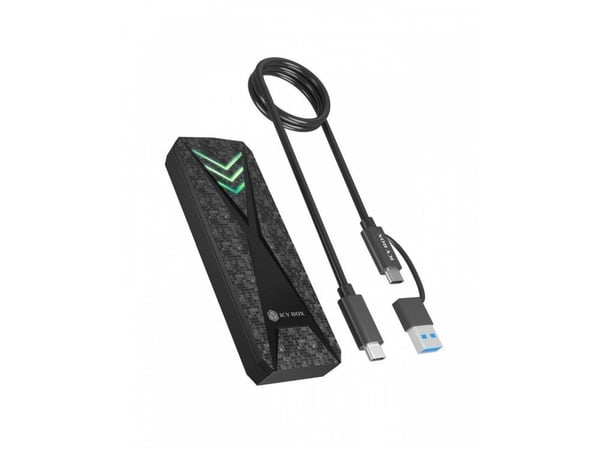Geh. IcyBox Spade Case 1805 NVMe M.2 USB 3.2 Gen 2 Type-C (IB-1805ML-CU31)