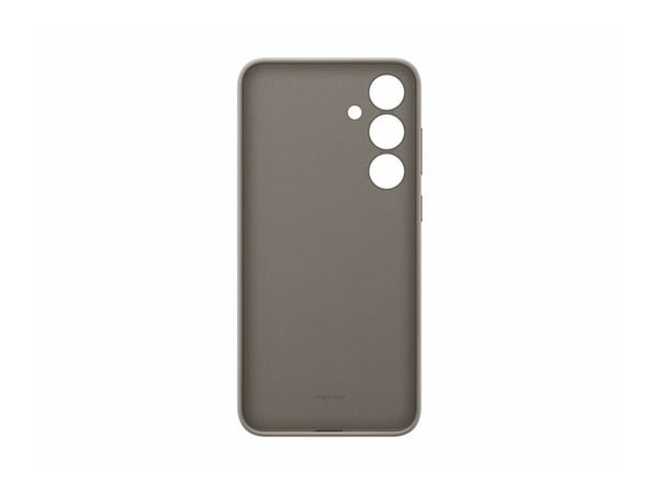 Samsung GP-FPS926HCA - Baksidedeksel for mobiltelefon - veganlær - musegrått - for Galaxy S24+