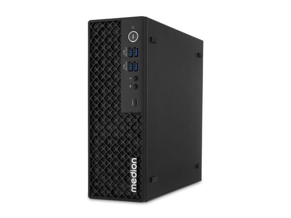 MEDION Picoworx T80II - Mini-PC Core i5 13500HX / inntil 4.7 GHz - RAM 32 GB - SSD 1 TB - UHD Graphics - IEEE 802.11ax (Wi-Fi 6), Bluetooth 5.2 - u...
