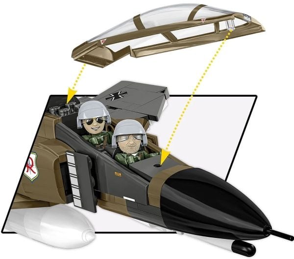 COBI F-4F Phantom II, Rakennuspakkaus, 8 vuosi/vuosia, 676 kpl